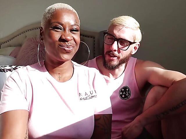 Luca and Veronika are an interracial couple on fire