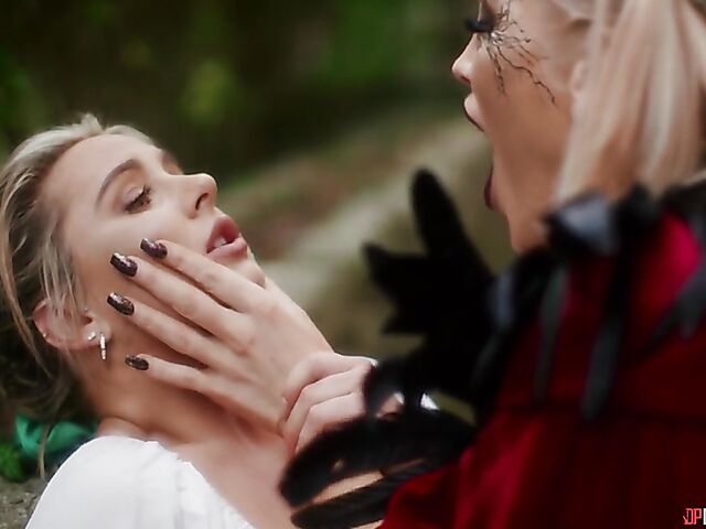 King Danny D fucks busty blonde mage Rebecca More with his big cock
