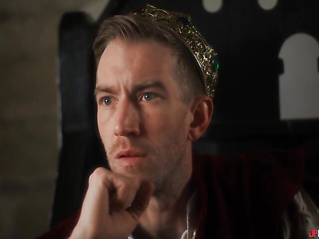 King Danny D fucks busty blonde mage Rebecca More with his big cock
