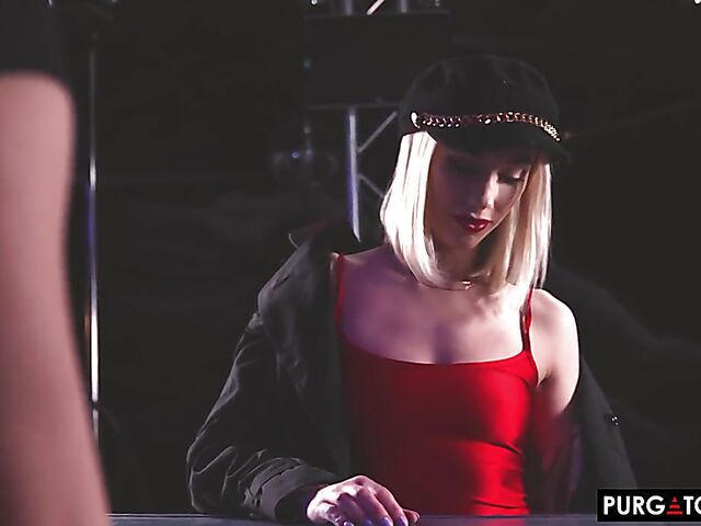 Lesbian bar sex with Sky Pierce and Shana Lane