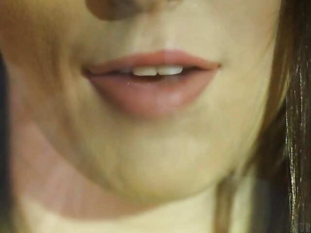 Intense fucking and cum inside Charly Summer's shaved pussy