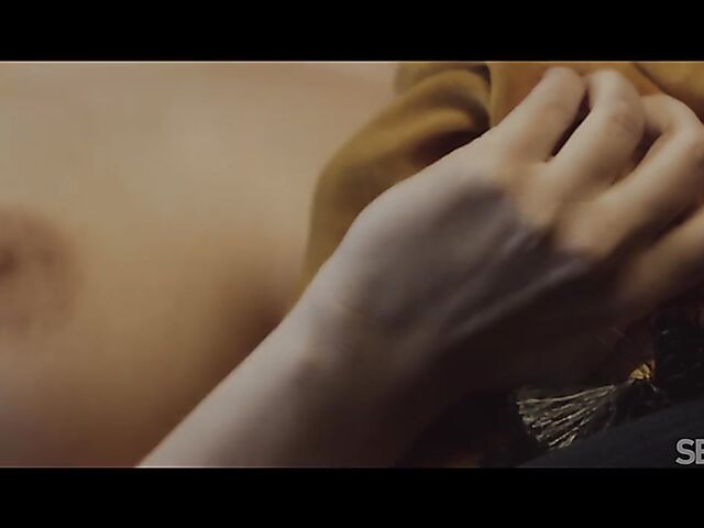 Sensual sex with natural tits babe Antonia Sainz