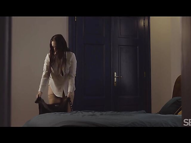 Sensual sex with natural tits babe Antonia Sainz