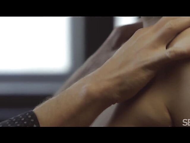 Sensual sex with natural tits babe Antonia Sainz