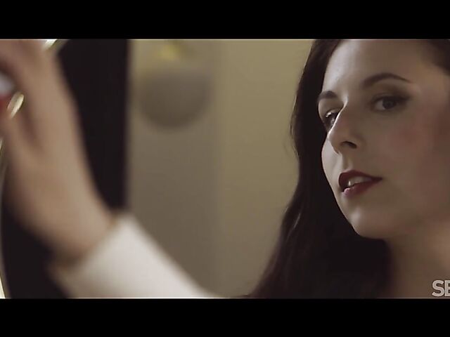 Sensual sex with natural tits babe Antonia Sainz