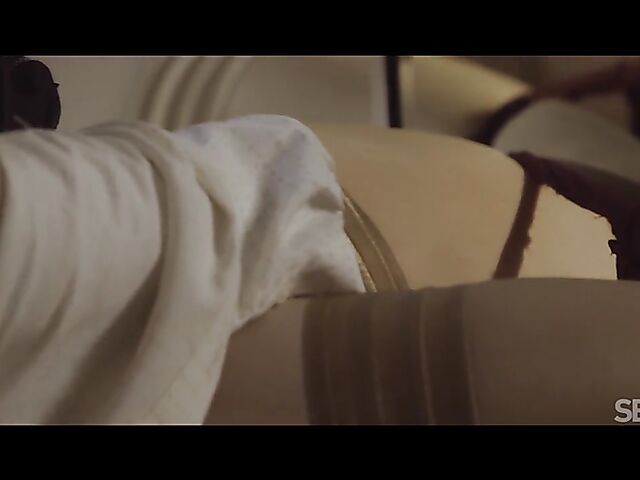 Sensual sex with natural tits babe Antonia Sainz