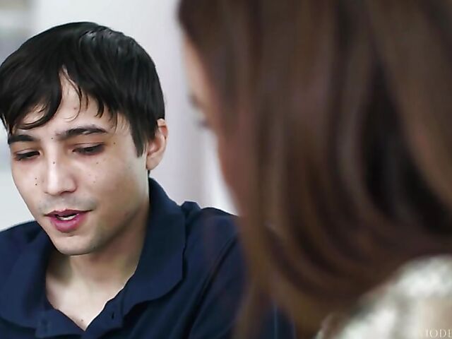 Ricky Spanish fucks his bully's busty mom Natasha Nice and loves her massive tits