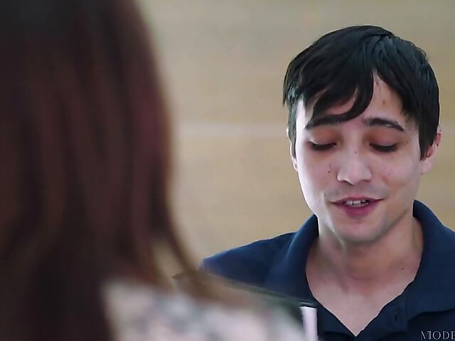 Ricky Spanish fucks his bully's busty mom Natasha Nice and loves her massive tits