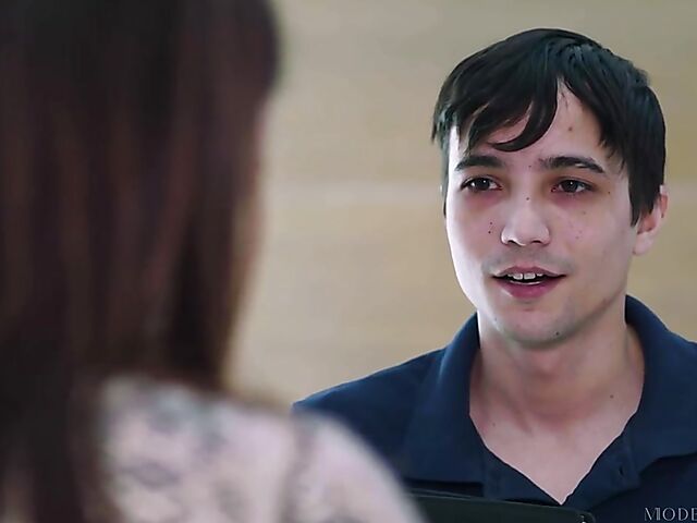 Ricky Spanish fucks his bully's busty mom Natasha Nice and loves her massive tits