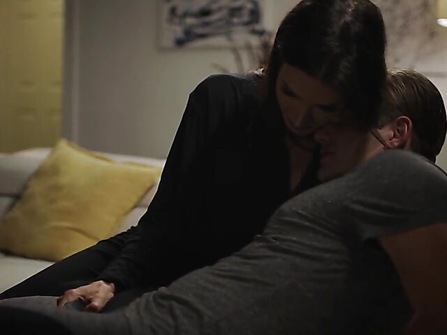 Shay Sights - MILF seduces a young guy after dark