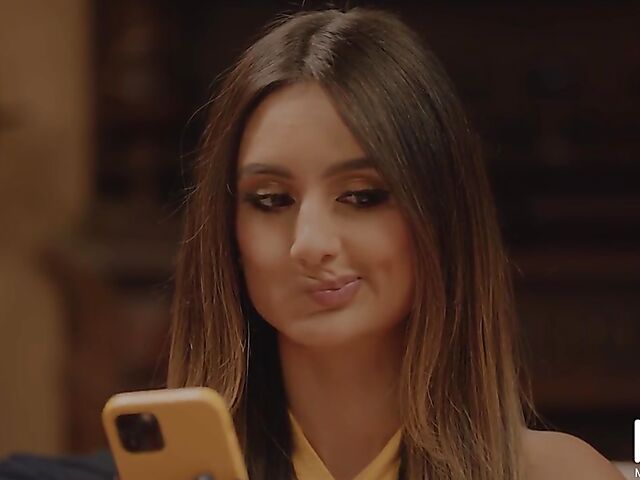 Lesbian foursome party with Spencer Bradley, Lexi Luna, Eliza Ibarra, and Sophia Burns