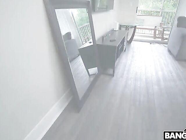 Blonde Harley King fucks Brickzilla's big black cock POV style