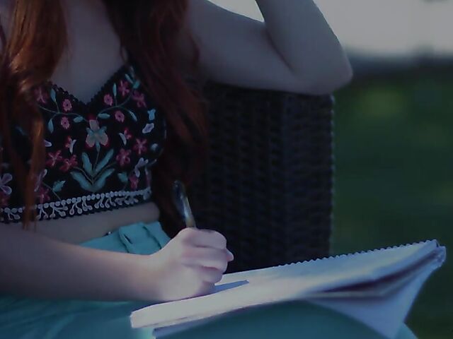 Redhead lesbian Marie McCray.wants Lily Larimar to lick her bald pussy