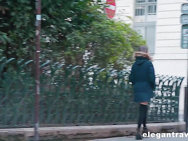 Skinny lesbian girls Alba Lala and Rebecca Volpetti try new toys