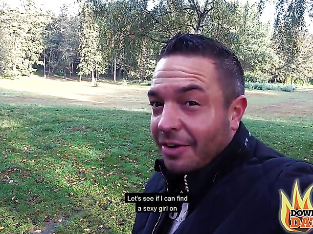 Fuck date in the park with short haired mature slut Rubina