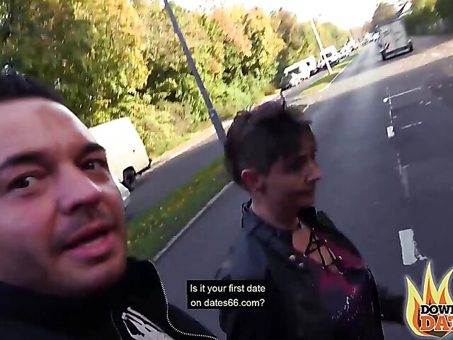 Fuck date in the park with short haired mature slut Rubina