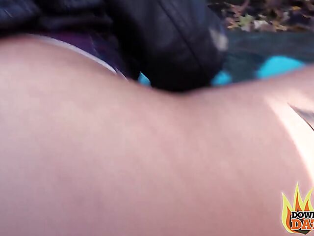 Fuck date in the park with short haired mature slut Rubina