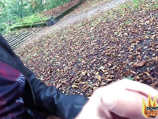 Fuck date in the park with short haired mature slut Rubina