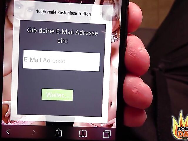 Horny Alyssa Reece's sex tape with a german guy