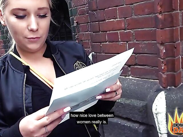 German lesbian milfs Lana Vegas and Lena Nitro want you to watch