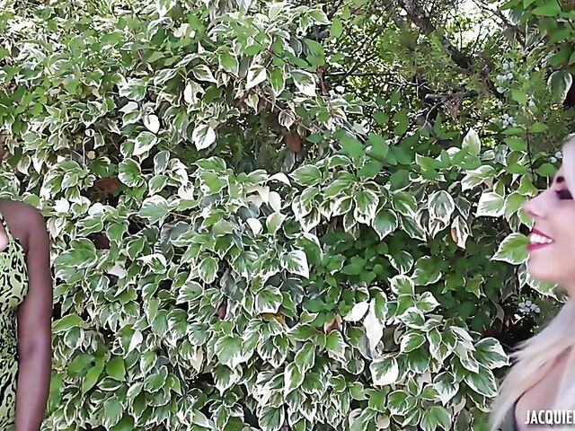 23-year-old French ebony babe Nathou gets pounded by a white cock