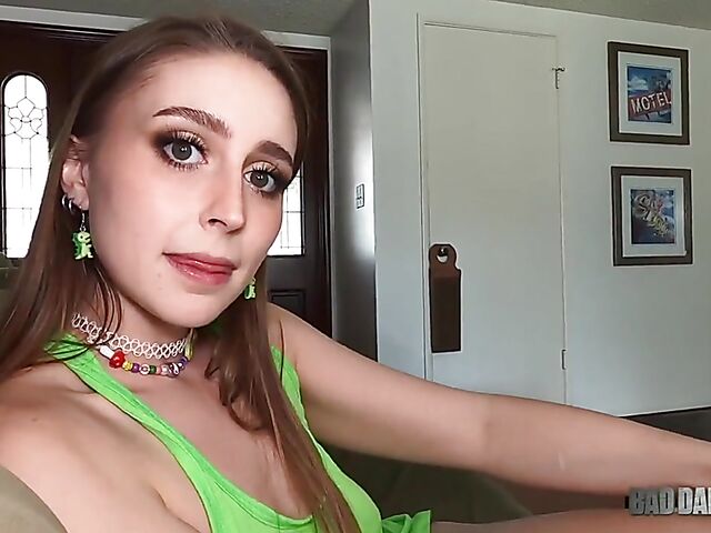 Laney Grey - Pretty stepdaughter POV session with daddy