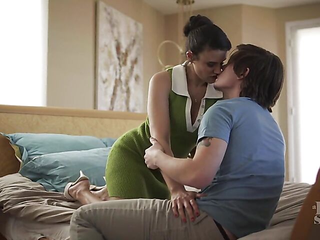 POV mom and boy sex with good-looking Penny Barber