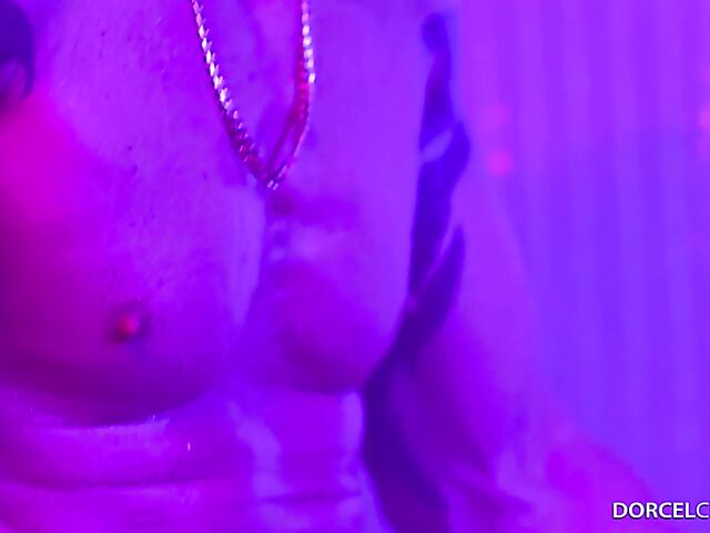 Steamy sauna fuck with hot woman Anna Polina