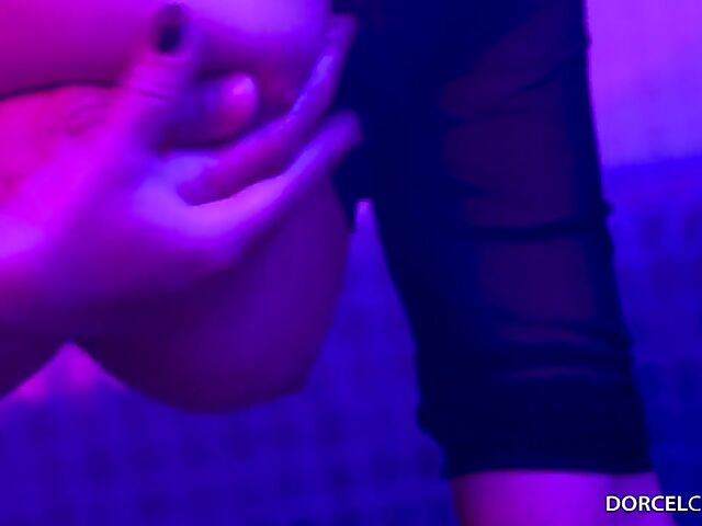 Steamy sauna fuck with hot woman Anna Polina