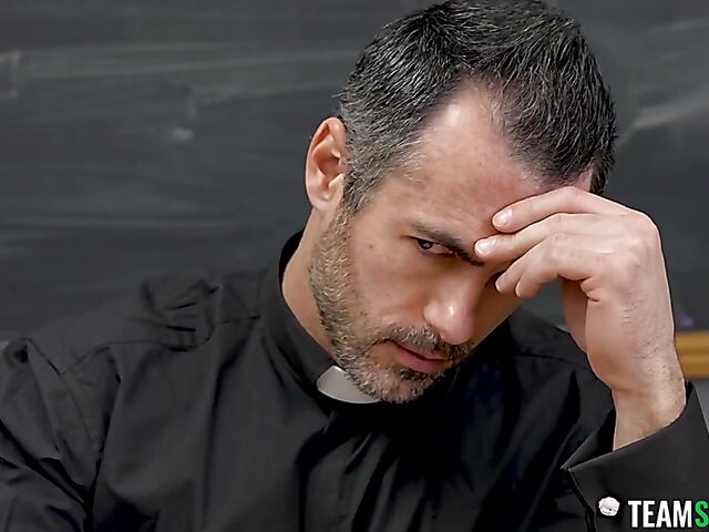 School sex with bad teen schoolgirl Vanessa Moon