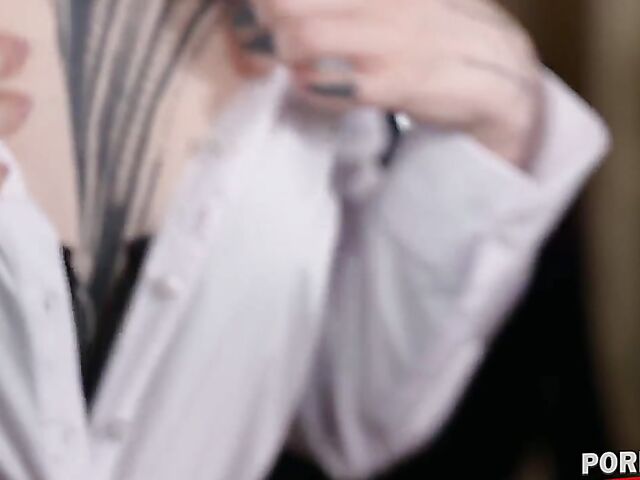 Eden Ivy - Double penetration with co-workers