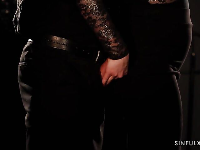 Passionate fuck session in the dark with Czech MILF Brittany Bardot