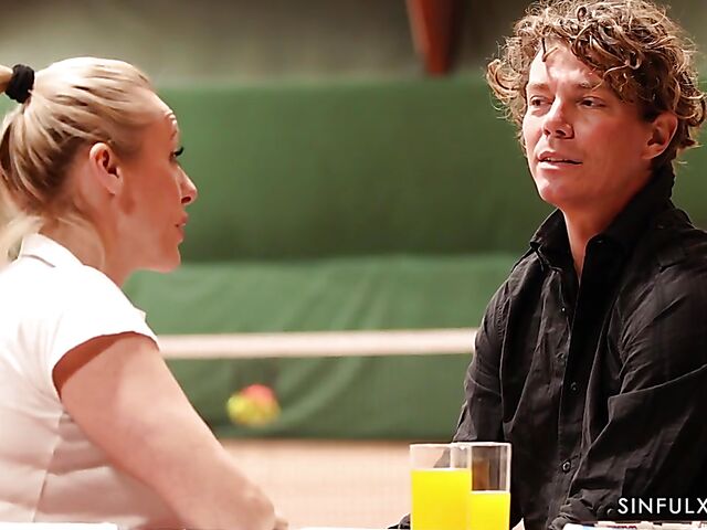 Passionate fuck session in the dark with Czech MILF Brittany Bardot