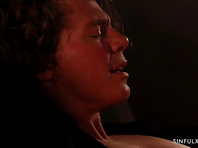 Passionate fuck session in the dark with Czech MILF Brittany Bardot