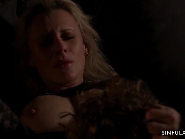 Passionate fuck session in the dark with Czech MILF Brittany Bardot