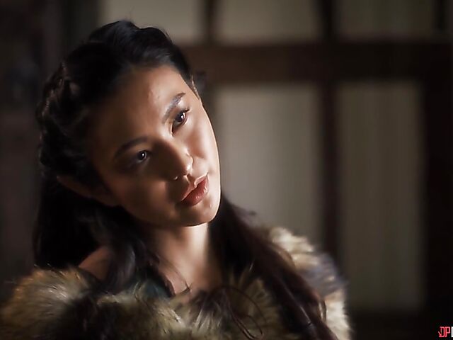 Big tits asian elf warrior vs well hung king fantasy sex with Rae Lil Black and Danny D