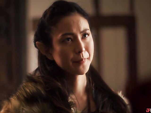 Big tits asian elf warrior vs well hung king fantasy sex with Rae Lil Black and Danny D