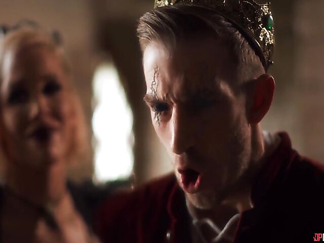 Big tits asian elf warrior vs well hung king fantasy sex with Rae Lil Black and Danny D