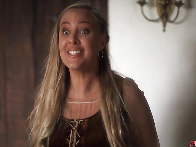 Big tits asian elf warrior vs well hung king fantasy sex with Rae Lil Black and Danny D