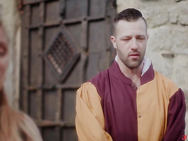 Big tits asian elf warrior vs well hung king fantasy sex with Rae Lil Black and Danny D