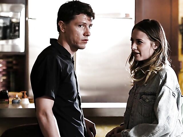 Kyler Quinn - Hardcore threesome in front of everyone