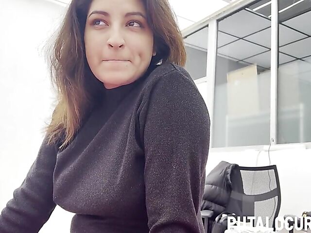 Chubby latina girl from Peru Sofia Garcia pleases Torbe