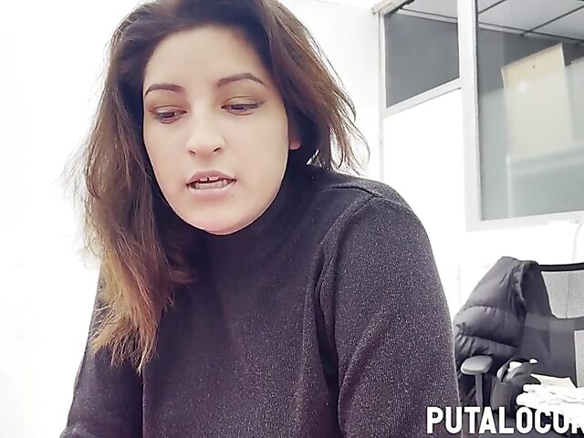 Chubby latina girl from Peru Sofia Garcia pleases Torbe