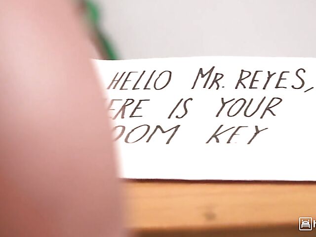 Horny Sara Retali with round ass and big tits interracial hostel fuck with her black roommate