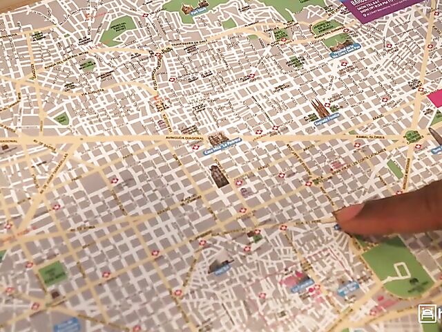 Horny Sara Retali with round ass and big tits interracial hostel fuck with her black roommate