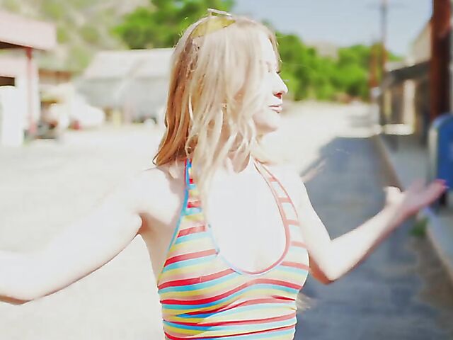 Interview and behind the scenes with penthouse pet Destiny Rose