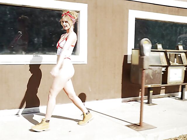 Interview and behind the scenes with penthouse pet Destiny Rose