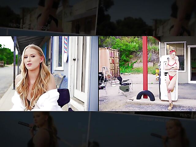 Interview and behind the scenes with penthouse pet Destiny Rose