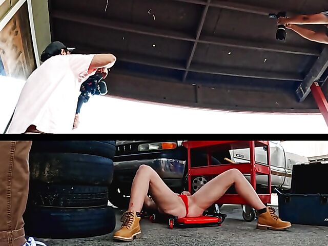 Interview and behind the scenes with penthouse pet Destiny Rose