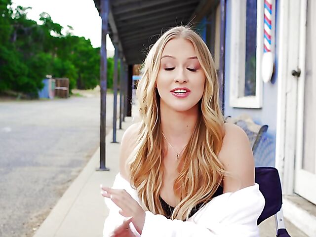 Interview and behind the scenes with penthouse pet Destiny Rose